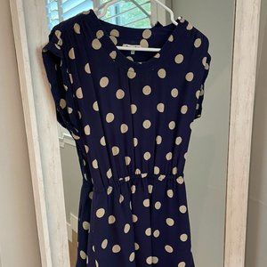 Madewell Broadway & Bloome Polka Dot Dress